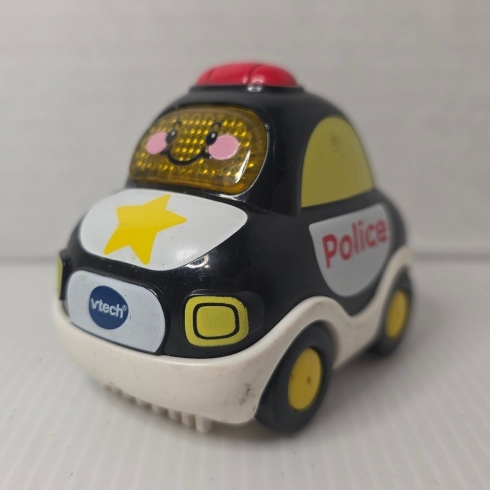 VTech Go Go Smart Wheels Police Car‎ Electronic Toy Used Needs Batteries